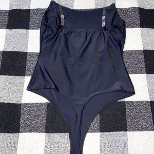 Womens Bodysuit with clear straps